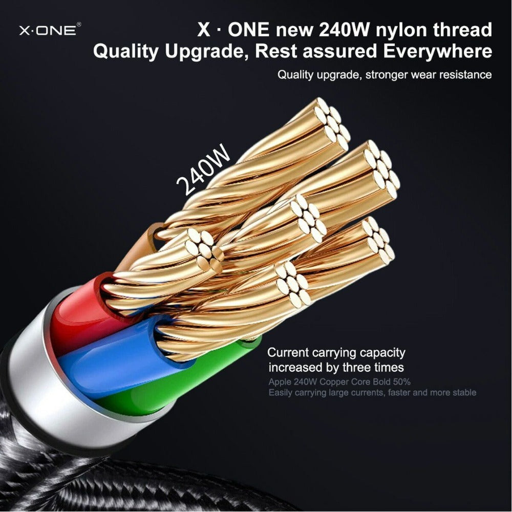 New 240W Dual Type-C Fast Charging Cables