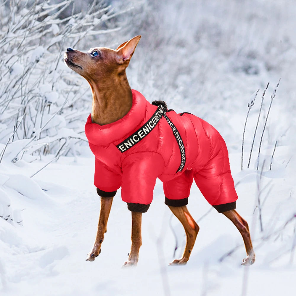 Winter Pet Dog Clothes Super Warm Dog Jacket