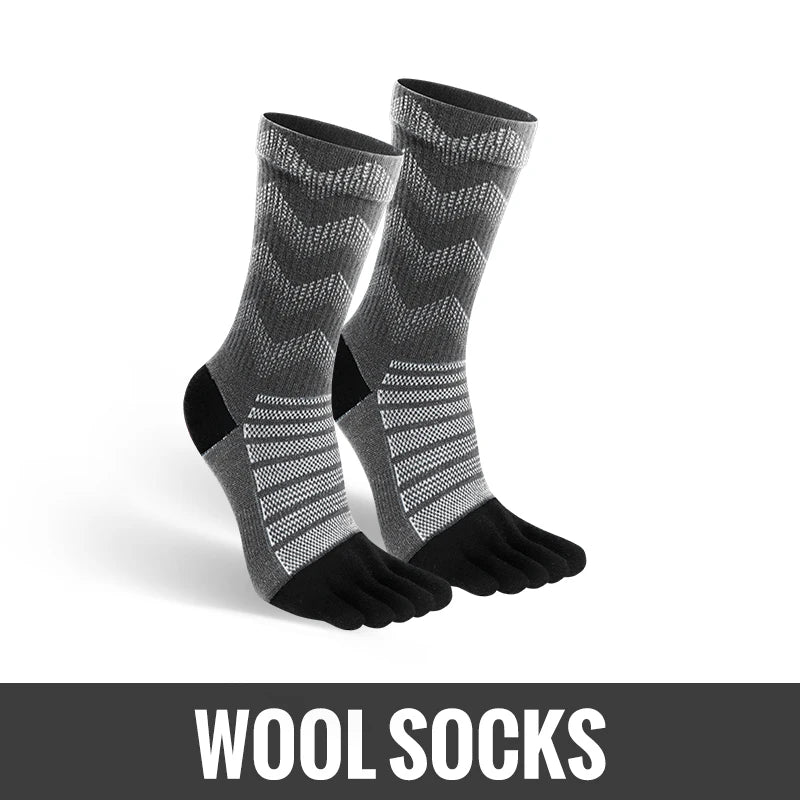 WRELS Merino Wool Sports Socks – Warm & Comfy for Skiing & Hiking