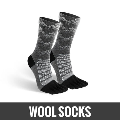 WRELS Merino Wool Sports Socks – Warm & Comfy for Skiing & Hiking