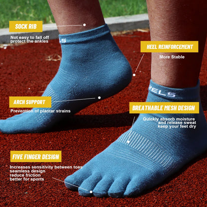 WRELS – 1 Pair CoolMax Sports Socks, Quick-Dry & Breathable for Running & Fitness
