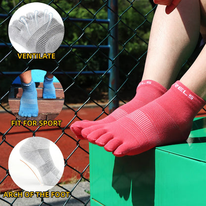 WRELS – 1 Pair CoolMax Sports Socks, Quick-Dry & Breathable for Running & Fitness