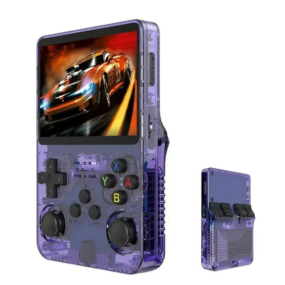 **R36S Retro Handheld Console – 3.5" IPS Screen, 64-256GB, Built-in Games**