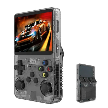 **R36S Retro Handheld Console – 3.5" IPS Screen, 64-256GB, Built-in Games**