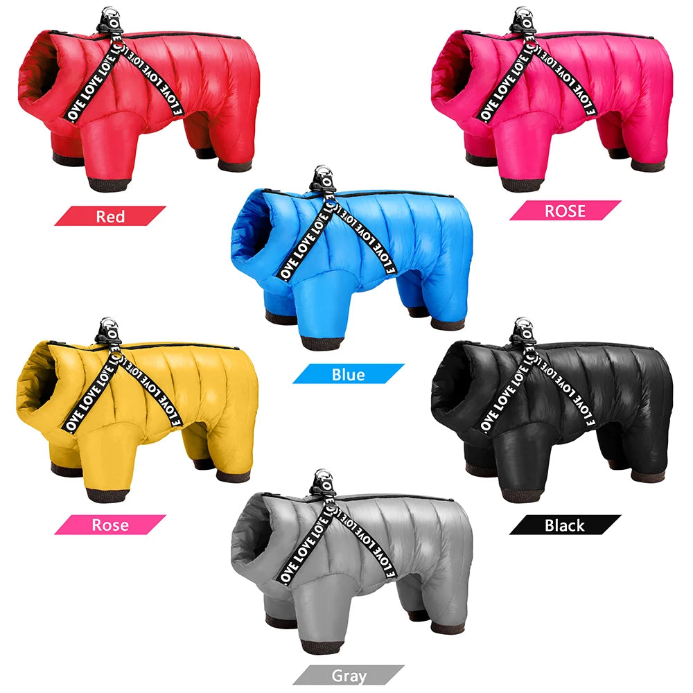 Winter Pet Dog Clothes Super Warm Dog Jacket