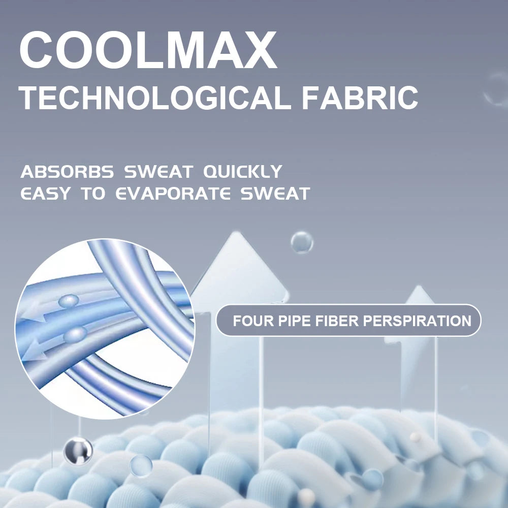 WRELS – 1 Pair CoolMax Sports Socks, Quick-Dry & Breathable for Running & Fitness