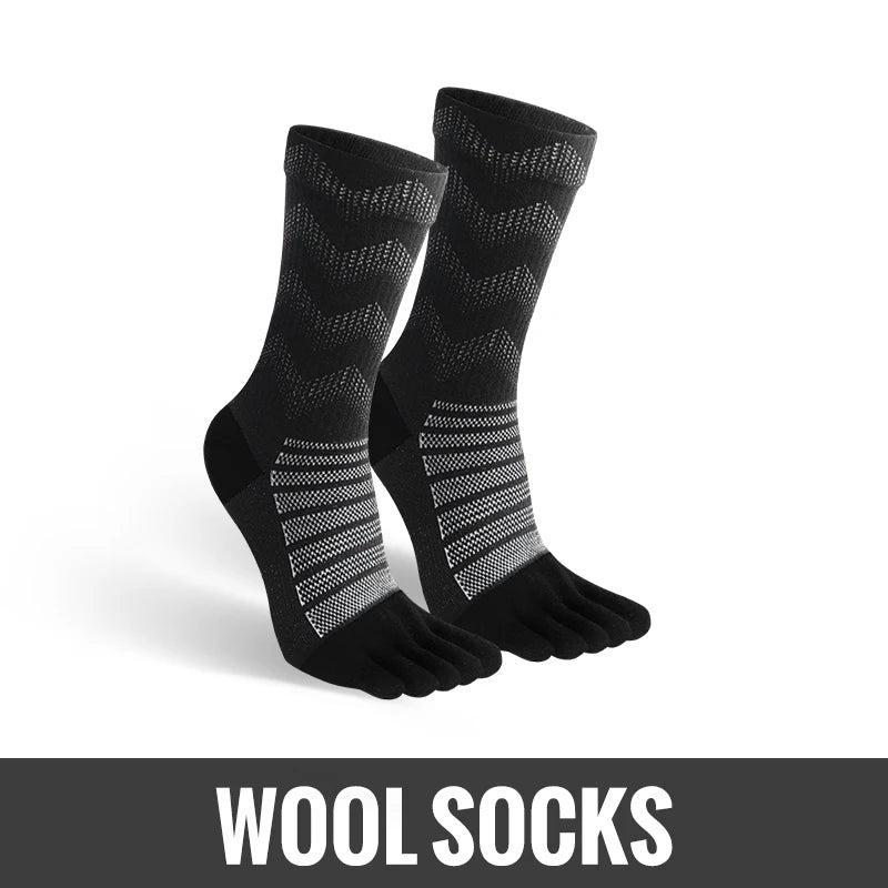 WRELS Merino Wool Sports Socks – Warm & Comfy for Skiing & Hiking