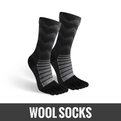 WRELS Merino Wool Sports Socks – Warm & Comfy for Skiing & Hiking