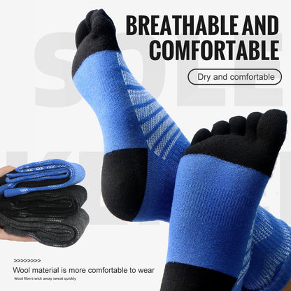 WRELS Merino Wool Sports Socks – Warm & Comfy for Skiing & Hiking