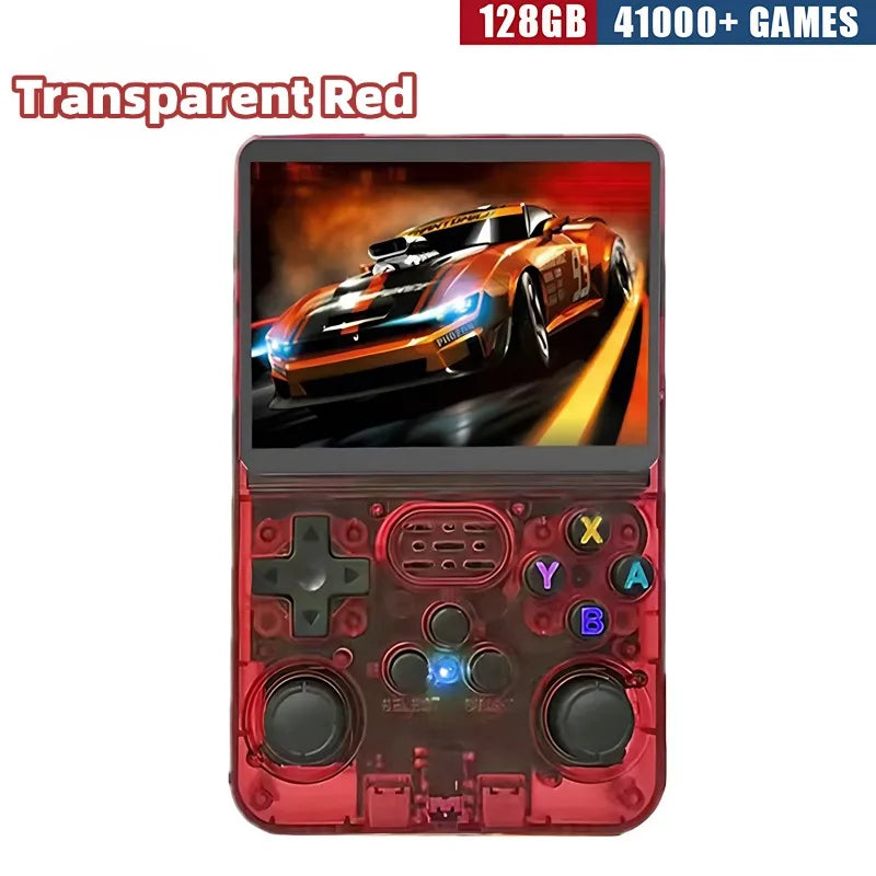 **R36S Retro Handheld Console – 3.5" IPS Screen, 64-256GB, Built-in Games**