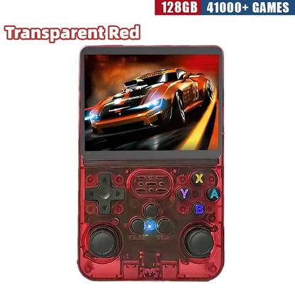**R36S Retro Handheld Console – 3.5" IPS Screen, 64-256GB, Built-in Games**