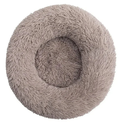 Calming Round Dog Bed (40–90cm) – 6 Sizes, Ultra Soft & Warm