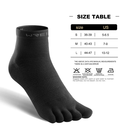 WRELS – 1 Pair CoolMax Sports Socks, Quick-Dry & Breathable for Running & Fitness
