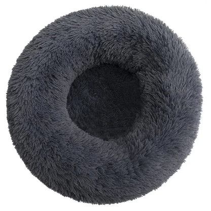 Calming Round Dog Bed (40–90cm) – 6 Sizes, Ultra Soft & Warm